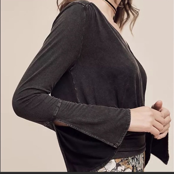 Anthropologie Deletta sirpo faux wrap blouse - Picture 3 of 11